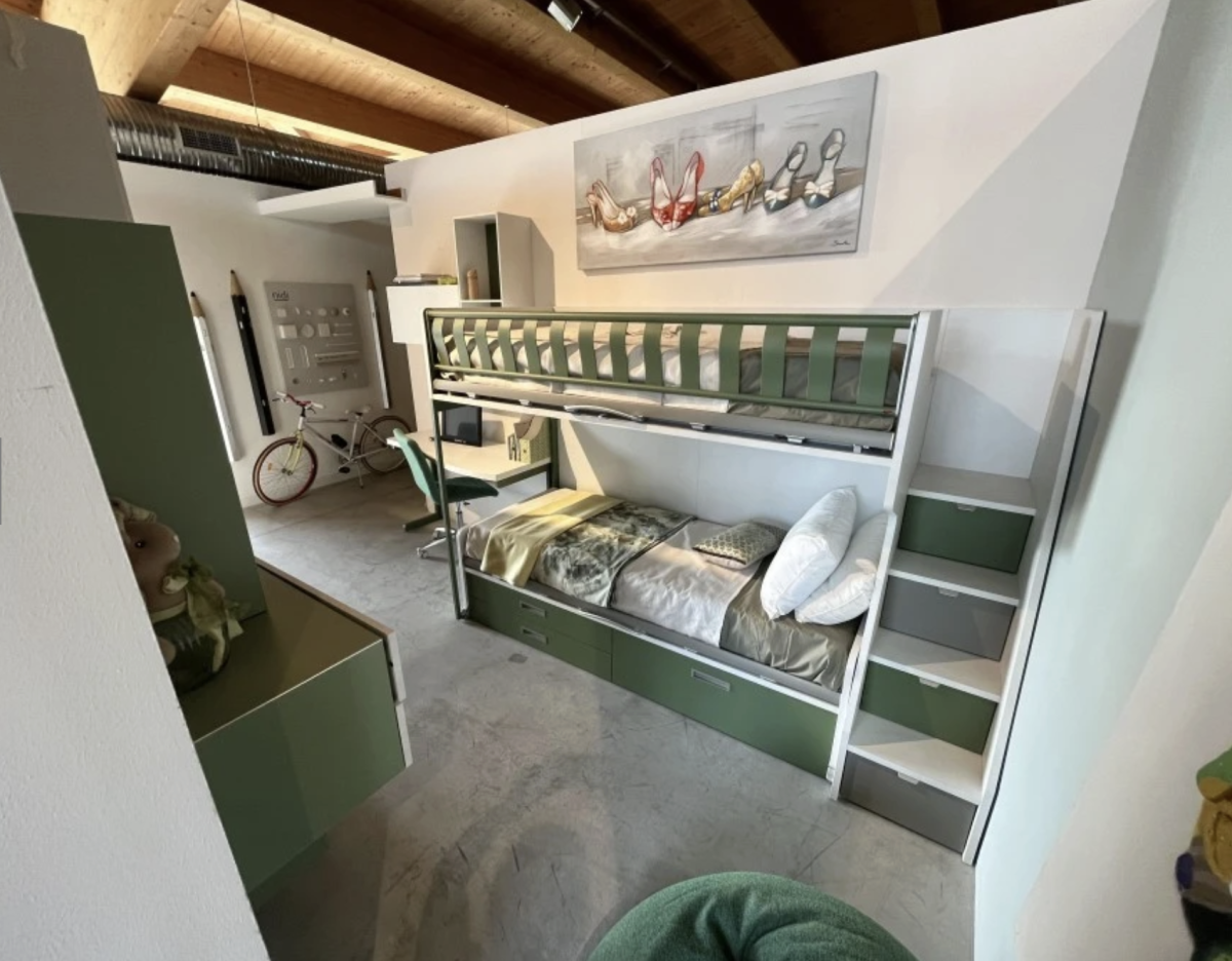 Cameretta a castello Moretti Compact SPACE - immagine 6